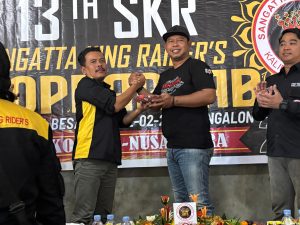 Udin ketua SKR dan adi kapolsek bengalon salah satu pembina SKR