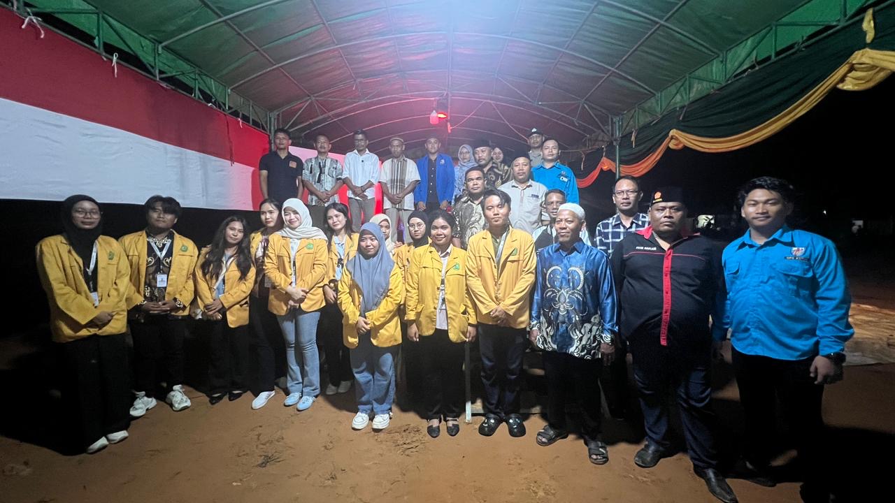 KNPI Bengalon Meriahkan Malam Puncak HUT RI dan Pelepasan KKN Unmul Angkatan 51 2025
