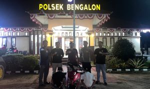 Polsek Bengalon ungkap kasus curanmor di Desa Sepaso. (Ist)