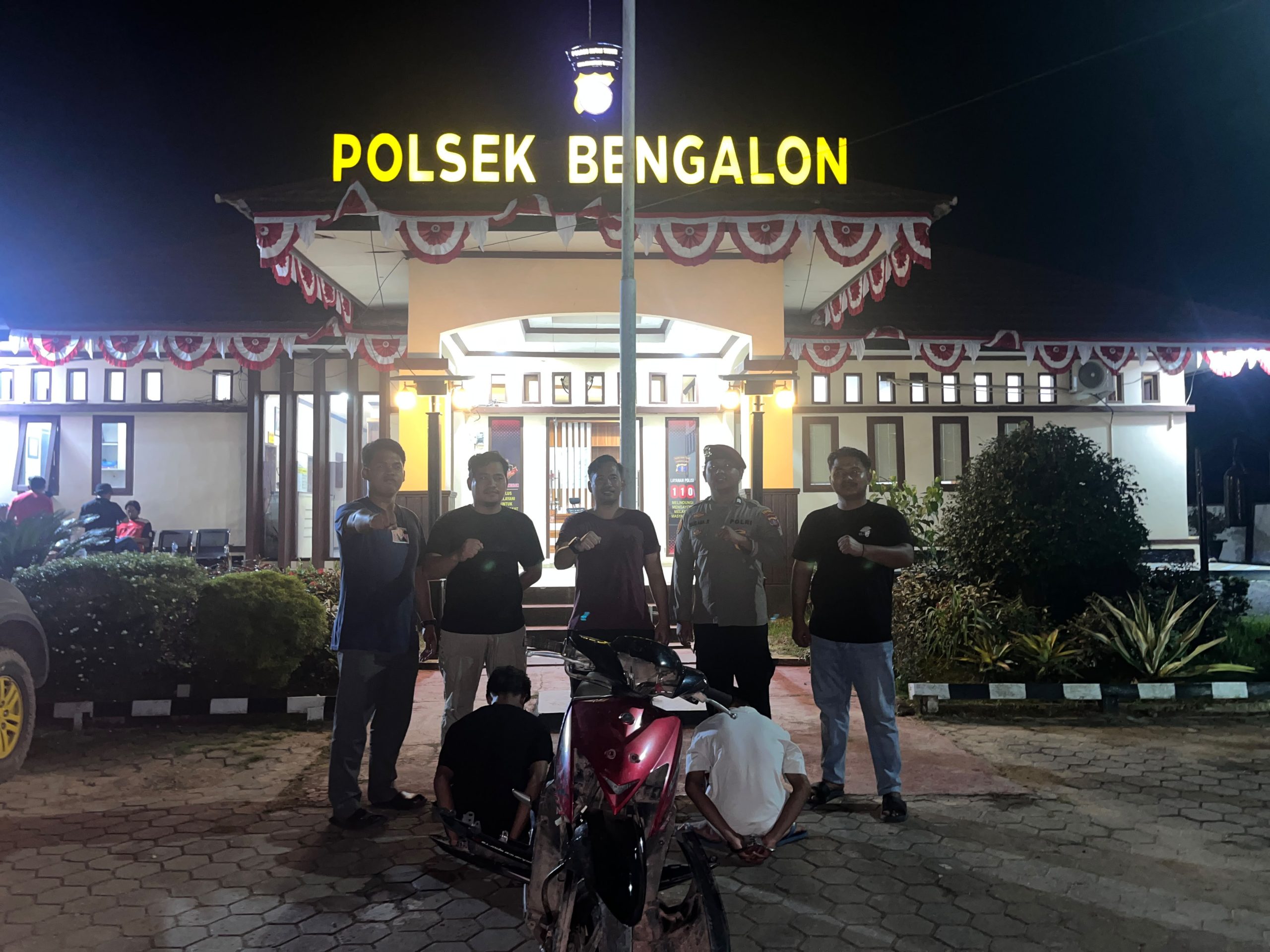 Polsek Bengalon ungkap kasus curanmor di Desa Sepaso. (Ist)