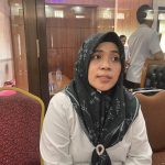 Staff DPPPA Kutim, Nurhaya, yang mewakili Kepala Bidang (Kabid) Pemenuhan Hak Anak DPPPA Kutim, Rita Winarni. (Ist)
