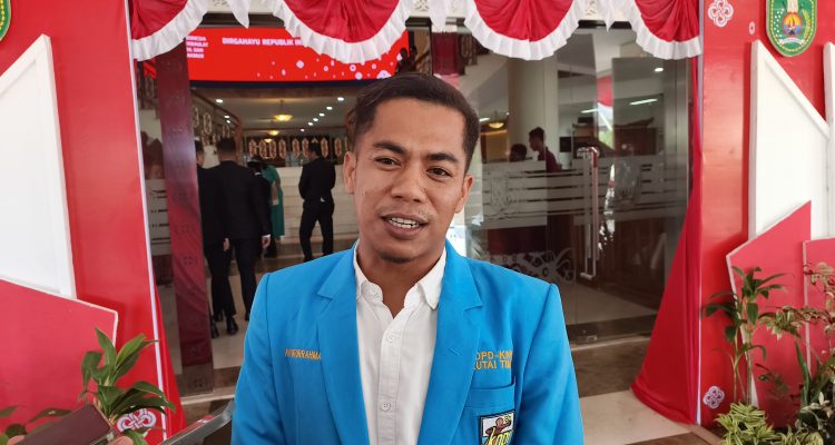 Ketua DPD Komite Nasional Pemuda Indonesia (KNPI) Kutim, Avvivurahman Al Ghazali atau Abi. (Dok. GK8)