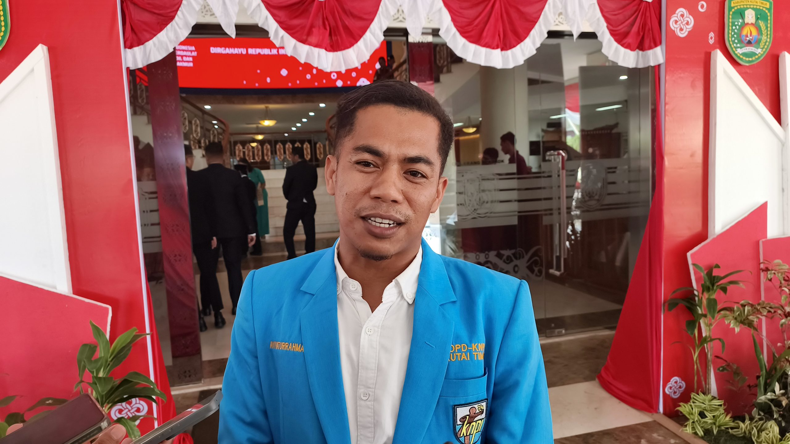 Ketua DPD Komite Nasional Pemuda Indonesia (KNPI) Kutim, Avvivurahman Al Ghazali atau Abi. (Dok. GK8)